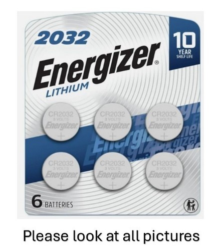 Energizer 2032 batteries - energizer, 6