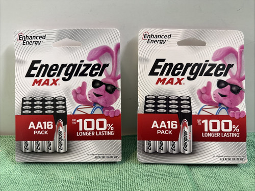 Lot energizer max 16 aa - 16,